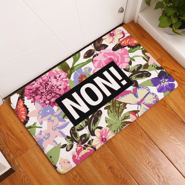 Vloermat Vintage Bloem Gedrukt Suede Antislip Douche Mat Badkamer ... Vloermat Vintage Bloem Gedrukt Suede Antislip Douche Mat Badkamer ...