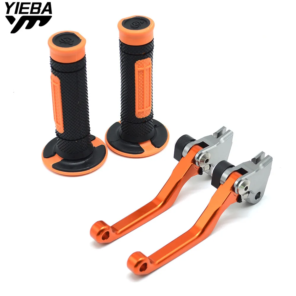 Motorcycle Accessories Brake Clutch Levers Pit Dirt Bike Brake Hand Grips Set For   400XC-W  400XCW 400 XC W 400 XCW 2009-2010