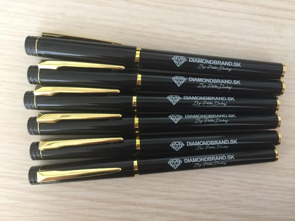 Лучшее качество новейшая китайская Мода тяжелая ручка заказной Логотип Рекламные гелевые чернила ручка