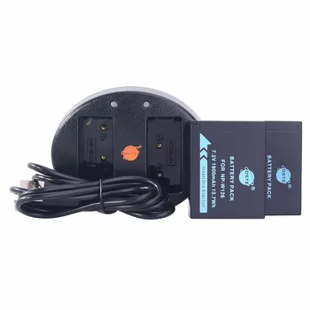 DSTE 2x NP-W126 NP-W126S Battery + USB Dual Charger for Fujifilm X-Pro2,X-Pro3,X-T1 IR,X-T2,X-T3,X-T10,X-T20,X-T30,X-T100,X-T200
DSTE 2x NP-W126 NP-W126S Battery + USB Dual Charger for Fujifilm X-Pro2,X-Pro3,X-T1 IR,X-T2,X-T3,X-T10,X-T20,X-T30,X-T100,X-T200