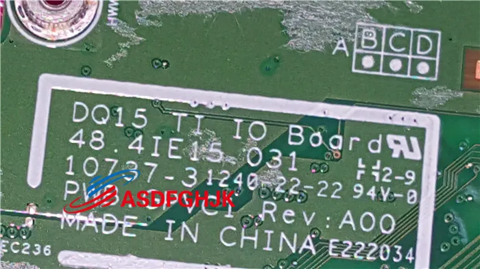 

Оригинал для DELL 15R N5110 5110 V3550 аудио USB порт LAN плата Ethernet DQ15 TI IO Плата GPVC1 48,4ie15. 031 100% идеальная работа