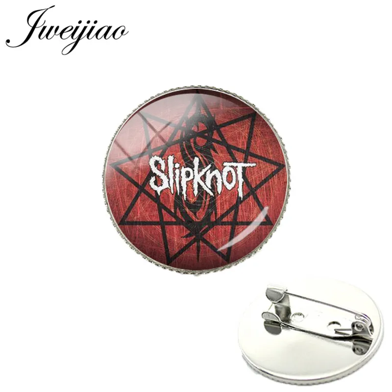 JWEIJIAO,, рок-группа, My Chemical Romance, броши, Slipknot, музыкальная группа, булавки для модных мальчиков и девочек, сумка, украшение одежды SL100 - Окраска металла: SL99