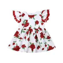 Платье для девочек, детское летнее платье для маленьких девочек, вечерние платья-пачки принцессы на свадьбу