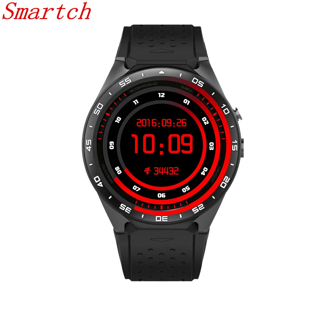 

Smartch KW88 Smart Watch Android 5.1 512MB + 4GB bluetooth 4.0 WIFI 3G Wristwatch Support Google Voice GPS Map wearable smart wa