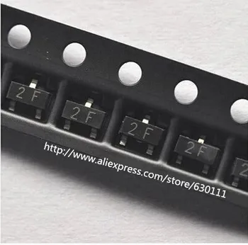 

Free shipping 1000PCS MMBT2907 2F 0.6A/40V PNP SOT23