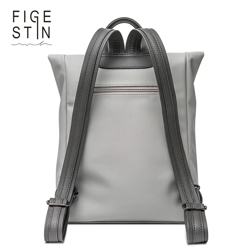 FIGESTIN женские рюкзаки модный серый желтый консервативный стиль стильный рюкзак