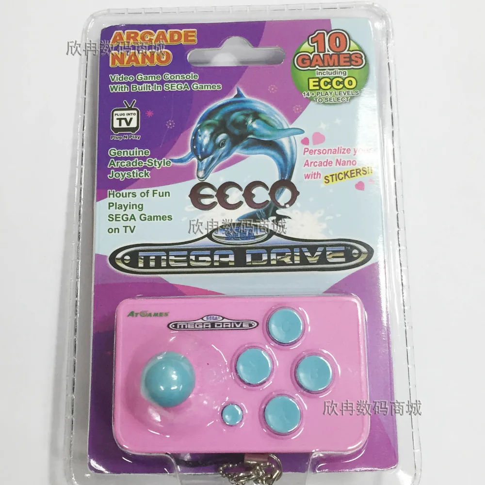 Аркадная нано джойстик игровая консоль со встроенными играми Sega Mega Drive