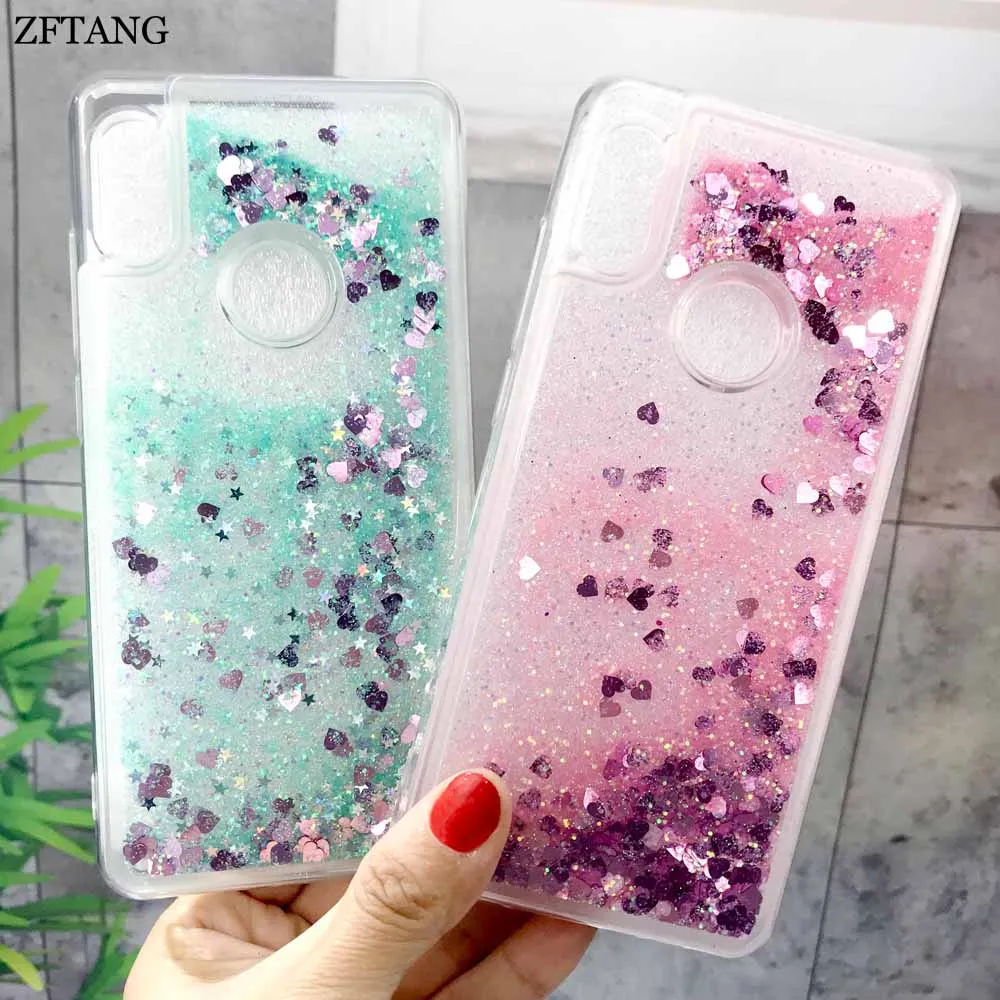 

Glitter Liquid Phone Cases For Coque Samsung Galaxy M20 M10 Case Silicone Soft TPU Back Cover For Samsung Galaxy M10 M20 Case