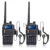 2 шт. BAOFENG UV-5X рация обновленная версия Baofeng UV-5R UHF + VHF двухстороннее радио FM функция w/оригинальная основная плата