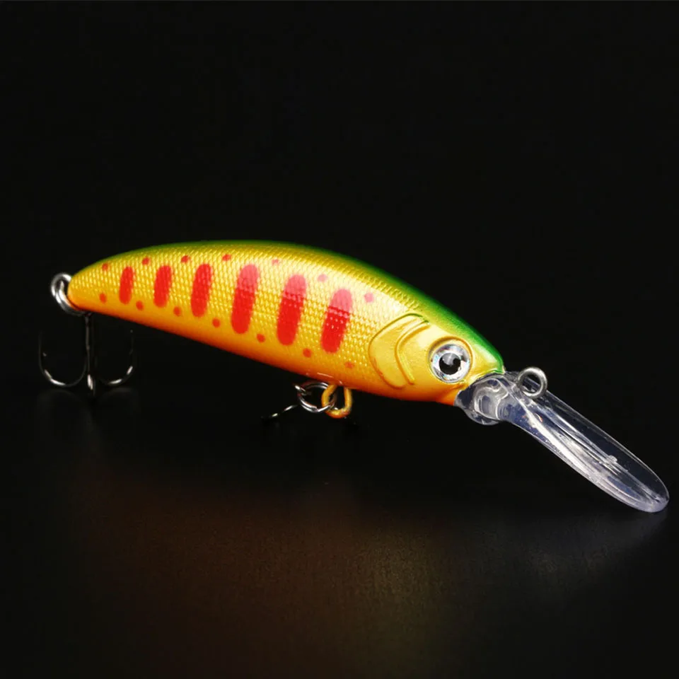 GoByGo 1 шт. Рыболовная Приманка Minnow 5 5g см маленькие качели сильный воблеры