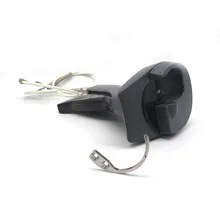 1 шт. бирка безопасности деташер ручной крючок ключ-Съемник+ 1 шт. съемник для пистолета AM EAS Магнитная бирка безопасности для снятия бирки блокировщик