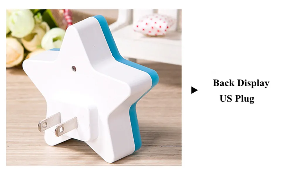 SuperNight Star LED Night Light AC Intelligent light control Sensor Home Decor Wall Lamp Corridor Bathroom Bedroom Bedside Lamp (14)