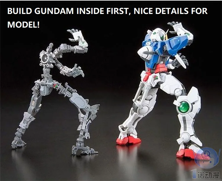 Оригинальная модель Gundam RG 1/144 00 EXIA GN-001 GUNDAM EW Justice Freedom 00 Destiny Armor Unchained Mobile Suit детские игрушки