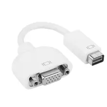 Mini DVI to VGA Adapter Mini-DVI Male to VGA Female Video Adapter Cable for Apple/MacBook/Computer/PC Accessories