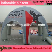 6x6x3mwhite и серебристая оксфордская ткань надувная сценическая палатка, надувные палатки для праздников для мероприятий