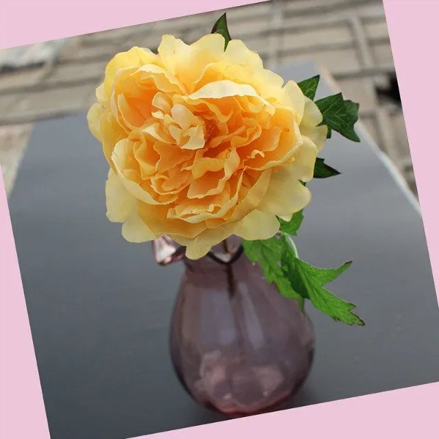 5-12 голов/Букет пион букет Дворцовая императорская роза Шелковый цветок Роза свадебное оформление букета Шелковый искусственный цветок