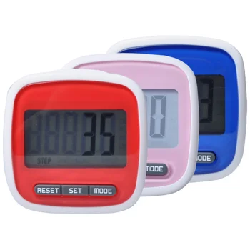 

Active3D Pedometer MultiFunction Waterproof Digital Step Movement Calorie Counter Simple Step Counter with ClipFitness Accessory