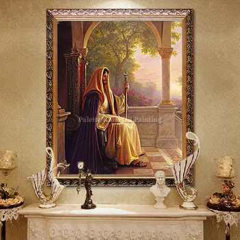 

Jesus Christ Jesus Canvas Posters and Prints Wall Art Pictures for living room Home Decor cuadros decoracion Oil painting 107