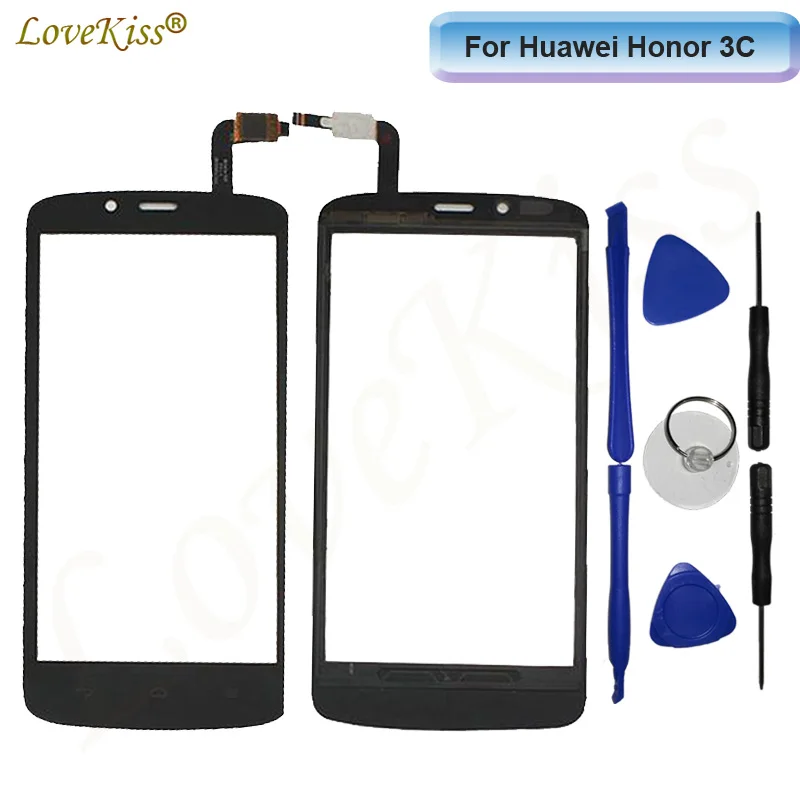 Передняя панель Honor 3C TP Для Huawei Holly 3G Play HOL-U19 H30 G740 сенсорный экран дигитайзер