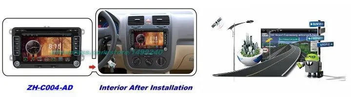 Best Liandlee For VolksWagen VW GLI 2005~2010 - Car Android GPS Navigation Radio TV DVD Player Audio Video Stereo Multimedia System 2