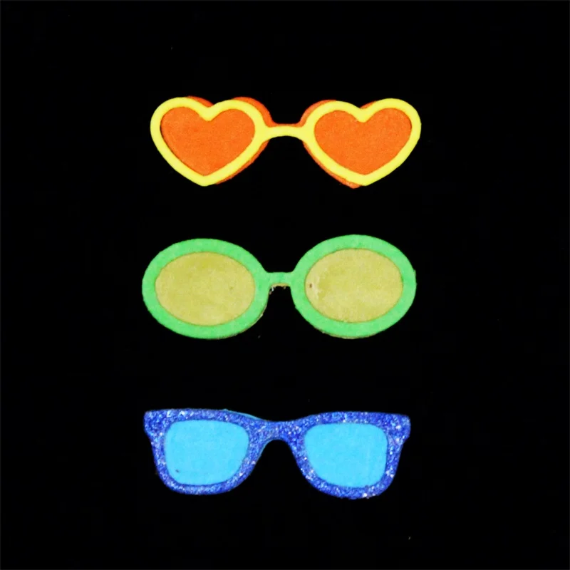 

KSCRAFT Glasses Metal Cutting Dies Stencils for DIY Scrapbooking/photo album Decorative Embossing DIY Paper Cards