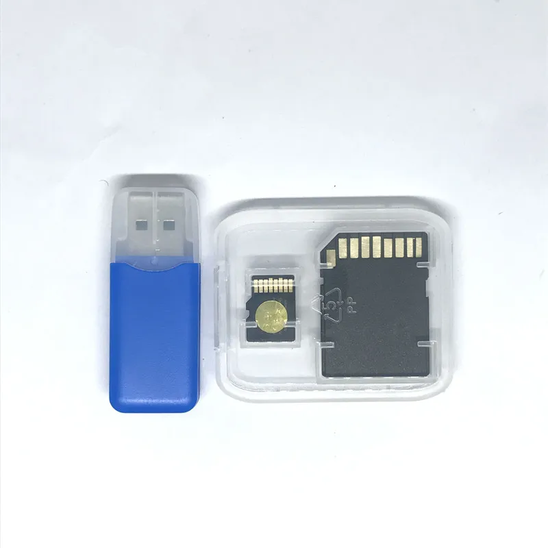 New!!! 1GB Micro SD Card memory card 1GB With Card Adapter  + free tf card reader