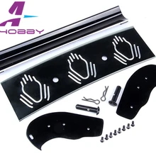 HPI Racing/KM HPI 5B 5 T 5SC LOSI TDBX FS гоночный mcd 1/5 Масштаб rc CNC сплав черный+ белый крыло