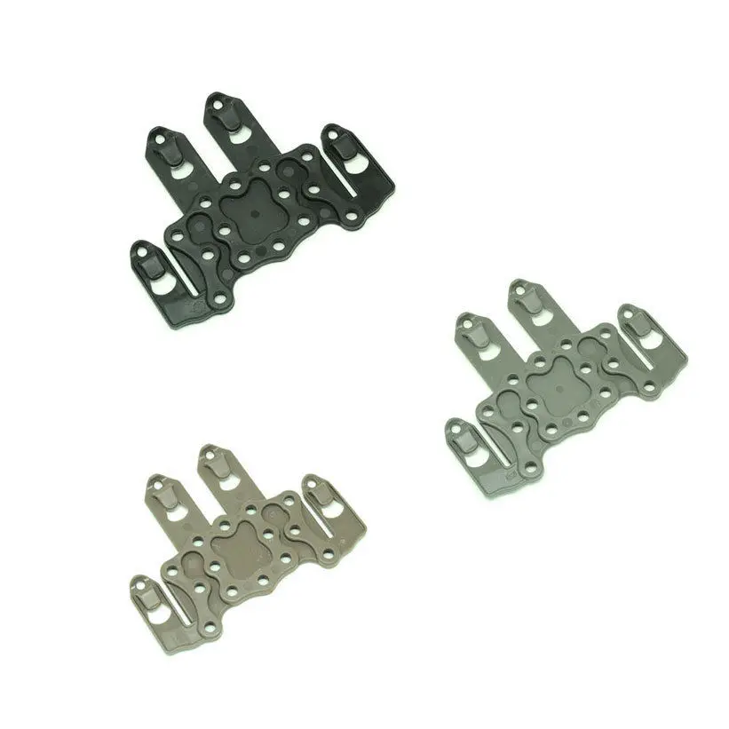 CQC стиль кобура Serpa MOLLE Ambidextrous Strike Speed Clip платформа BK/DE/FG|Шлемы| |