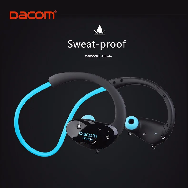 Dacom Athlete Bluetooth гарнитура беспроводная спортивная Гарнитура наушники стерео музыка наушники fone de ouvido с микрофоном и NFC