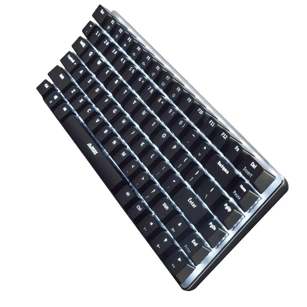 

AK33 82 Keys Mechanical Keyboard Wired Gaming Switch for PC Desktop Computer 2019NEW