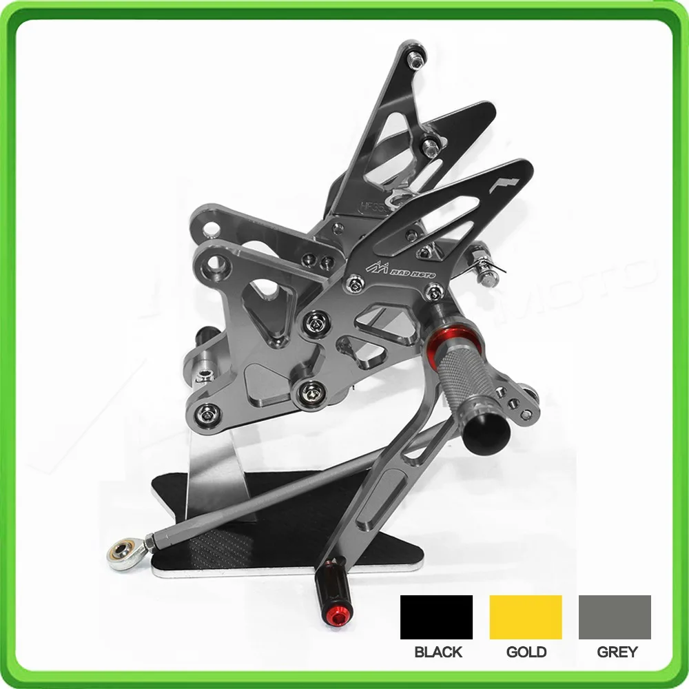 CNC Rearsets rear set sets footrest foot pegs pedal For Kawasaki Ninja