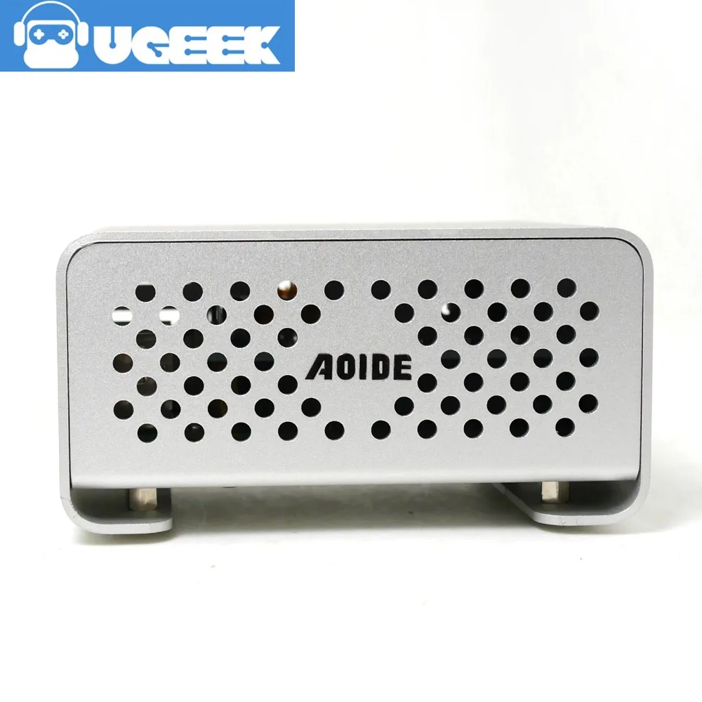 Чехол из алюминия и UGEEK AOIDE Digi Pro работает с Raspberry Pi 4 Model B/4B | Своими руками ваш HiFi