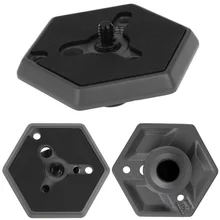 Камера БЫСТРОРАЗЪЕМНАЯ пластина шестиугольная Монтажная пластина Замена 1/" штатив монопод принадлежности для камеры