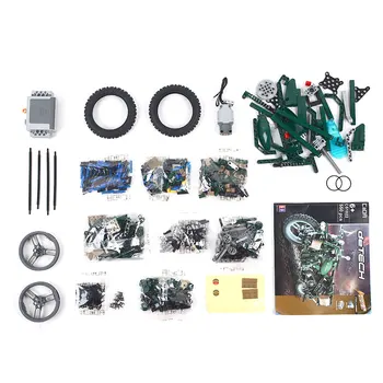

Building Blocks Motorcycle Motorcycle Model Assembled Motorcycle Green Building Blocks 550pcs Assembled Motorcycle Plastic Toys