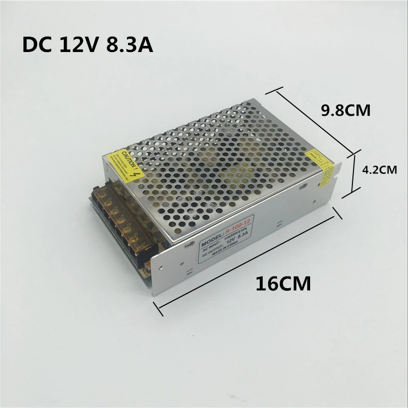 DC 12 В 1A 2A 3A 5A 8A 10A 15A 20A 30A 40A трансформатор для освещения светодиодный адаптер питания для светодиодной ленты переключатель питания