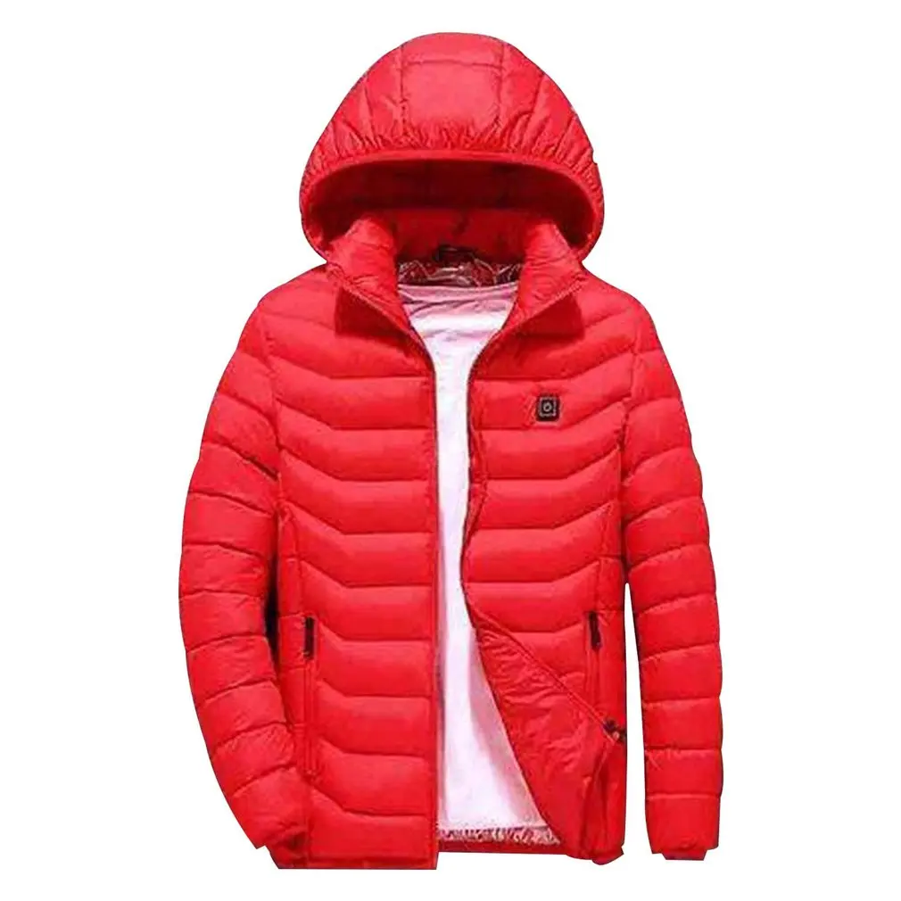 

Exquisite Men Thermal USB Heater Coat Clothes Heated Jacket Heating Coat Outdoor Clothes USB Heater Coat Winter Clothes