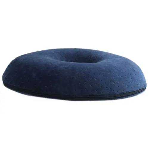 

Practical Breathable Office Seat Cushion Memory Sponge Round Shape Pillow Cushion Release Pressure For Long Sitting Time