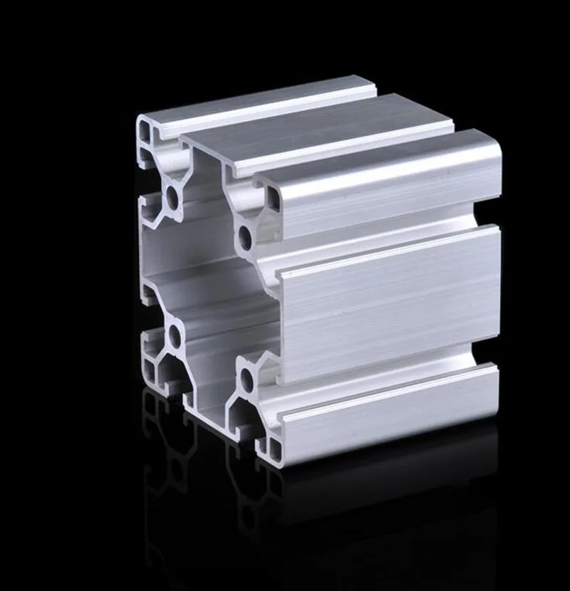 aluminum extrusion profiles 8080 aluminum alloy square tube 1meter on