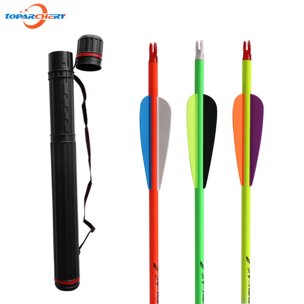 Buy 8pcs 31'' Colorful Fluorescence Carbon Arrows