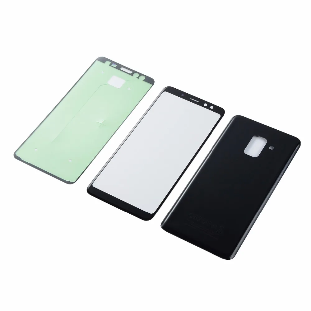 Для Samsung Galaxy A8 2018 A530 A530F A530DS задняя крышка батарейного отсека + Датчик сенсорного