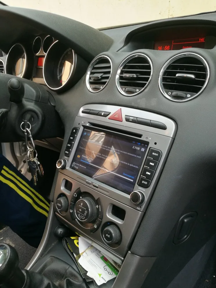 " 2din windows ce6.0 автомобильный dvd-плеер для peugeot 308 408 308SW с поддержкой canbus BT RDS FM 8G карта Микрофон