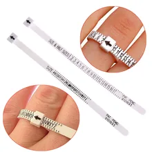 UK US кольцевой фильтр измерительный прибор палка для пальцев оправка ювелирные замеры инструменты проверьте размер