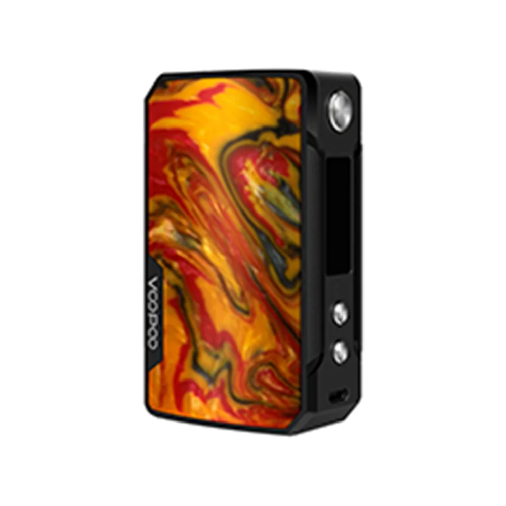 117 Вт VOOPOO Drag Mini MOD со встроенным аккумулятором 4400 мАч и инновационным геном. FIT чип электронная сигарета Vape коробка Mod VS Drag 2 - Цвет: B-Lava