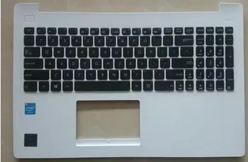 

yourui US layout New laptop keyboard with touchpad palmrest For asus X553 X553M X503 X503M White