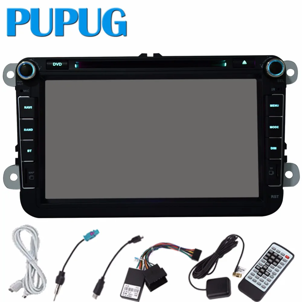 Sale Car DVD GPS navigator Android 5.1.1 For VW Volkswagen GOLF POLO Leon JETTA TOURAN EOS PASSAT Caddy CC Car radio GPS navigation 1