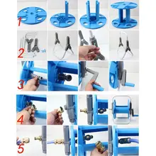 Портативный водяной шланг катушка держатель обмотки устройство для мойки автомобилей садовый инструмент открытый завод