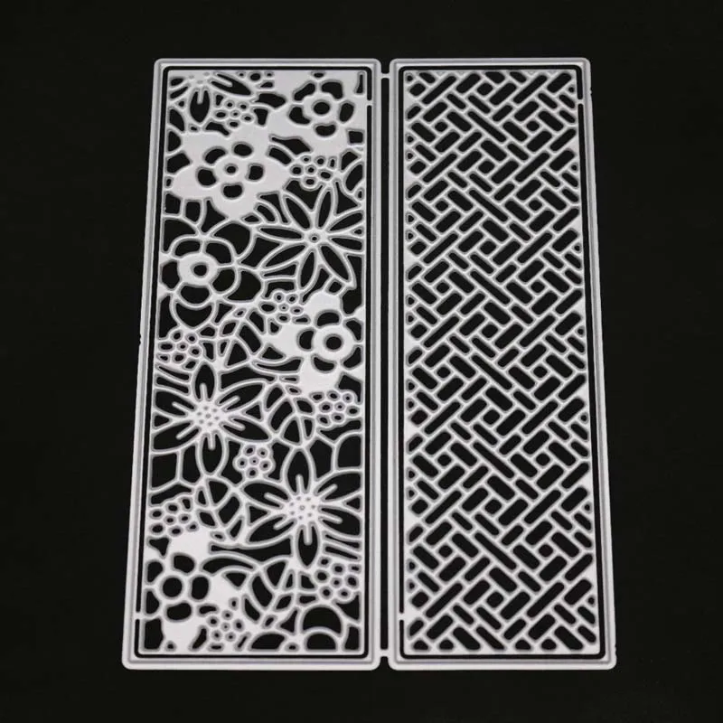 

Rectangle Flower Metal Cutting Dies scrapbooking DIY Sharp Book photo album art card Making snijmal en embossing New arrival