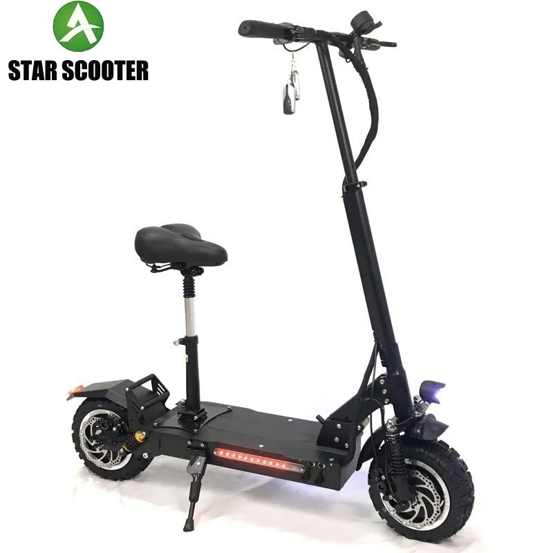

STAR New 11inch Foldable Electric mobility power kick 3200w Powerful motor folding Scooter Adult Electric Fold Bike Scooters