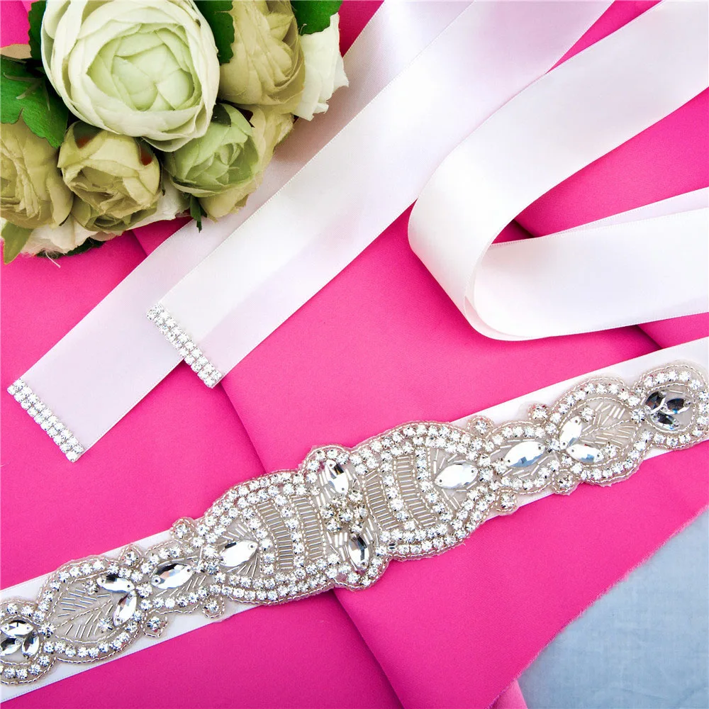 Beaded Wedding Belt With Clasp Pearl Bridal Belt With Clasp All