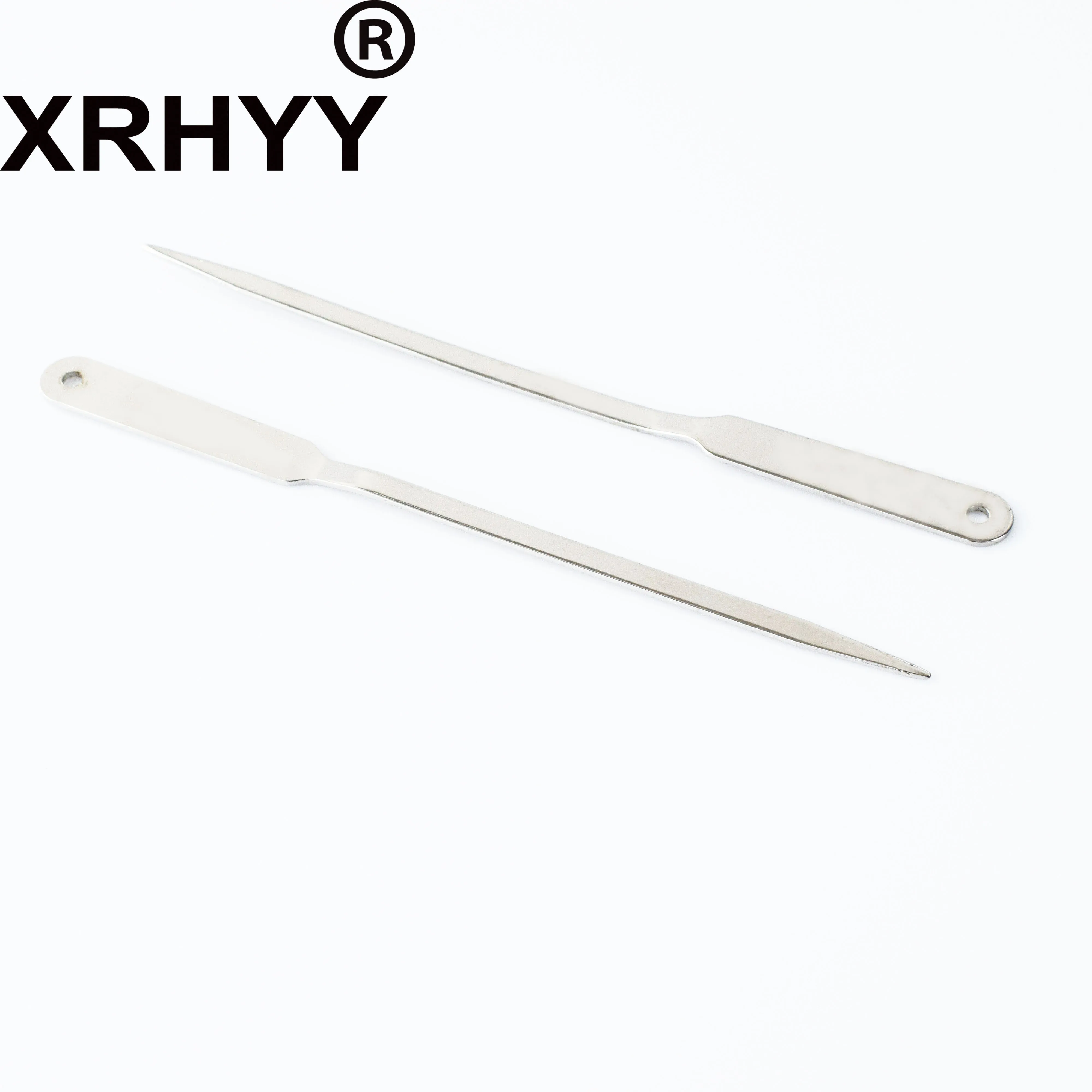 

XRHYY 2 Pack 23 CM 9 Inches Nickel Plated Silvery Letter Opener Metal Envelope Opener Knives Paper Cutting Knife For Office Home